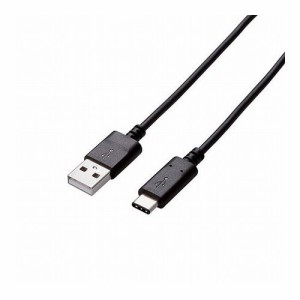 エレコム スマートフォン用USBケーブル/USB(A-C)/認証品/1.5m/ブラック MPA-AC15NBK(代引不可)【送料無料】