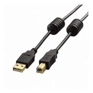 エレコム AVケーブル/TV-HDD用/A-Bケーブル/USB2.0/2.0m DH-AB2F20BK(代引不可)【送料無料】