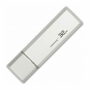 HIDISC USB 3.0 フラッシュドライブ 32GB シルバー キャップ式 HDUF114C32G3(代引不可)