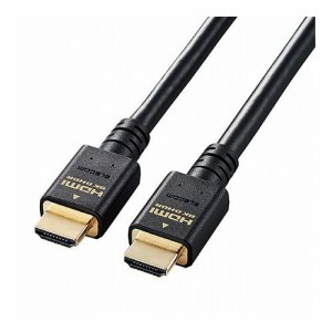 エレコム HDMI ケーブル HDMI2.1 ウルトラハイスピード 8K4K対応 5m ブラック CAC-HD21E50BK(代引不可)【送料無料】