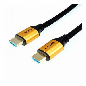 ホーリック HDMIケーブル 3m メッシュケーブル ゴールド HDM30-522GB(代引不可)【送料無料】