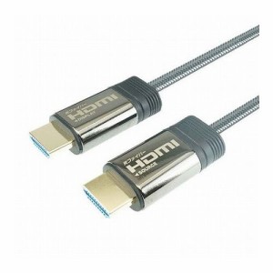 ホーリック 光ファイバー HDMIケーブル 10m メッシュタイプ グレー HH100-601GY(代引不可)【送料無料】