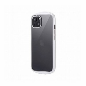 LEPLUS iPhone 13 耐衝撃ハイブリッドケースDuality ホワイト LP-IM21PLDWH(代引不可)【送料無料】