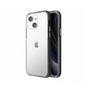 motomo INO Achrome Shield Case for iPhone 13 Matt black MT21558i13BK(代引不可)