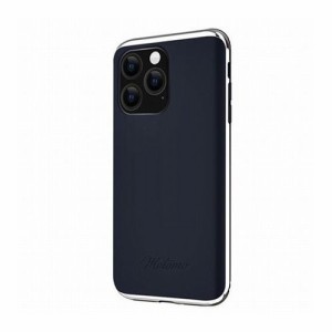 motomo INO LINE INFINITY CASE for iPhone 13 Pro Chrome Silver Rayal Indigo MT21581i13PIG(代引不可)