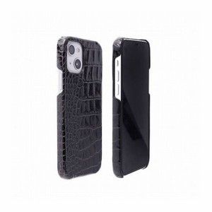 abbi SIGNATURE LIPARI イタリアンレザーバックカバー for iPhone 13 mini ブラック ABS21792i13MNBK(代引不可)【送料無料】