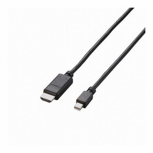 5個セットエレコム Mini DisplayPort-HDMI変換ケーブル/1m/ブラック AD-MDPHDMI10BKX5(代引不可)【送料無料】