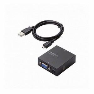 5個セットエレコム アップスキャンコンバーター/3.5φ/VGA-HDMI/HDMI1.3 AD-HDCV03X5(代引不可)【送料無料】