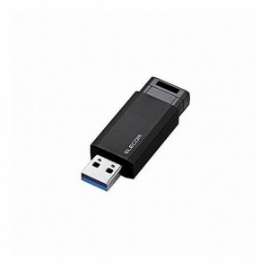 5個セットエレコム USBメモリー/USB3.1Gen1対応/ノック式/オートリターン機能付/128GB/ブラック MF-PKU3128GBKX5(代引不可)【送料無料】