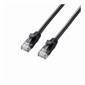 5個セットエレコム やわらかLANケーブル/CAT6A/7.0m/ブラック LD-GPAY/BK7X5(代引不可)【送料無料】