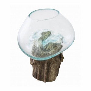 流木 ガラス オブジェの通販 Au Pay マーケット