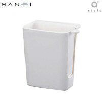 三栄水栓 SANEI シンクのゴミポケット ホワイト