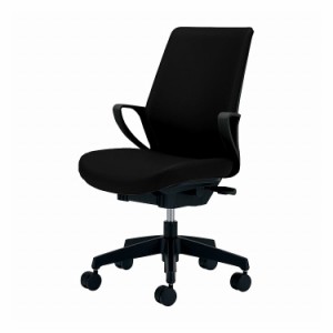 オフィスチェア ピコラ ハイバック エコPVCレザー張 CR-G532E6VZE6-W ブラック 椅子 リモートワーク 在宅 仕事 勉強 快適 おしゃれ パソ