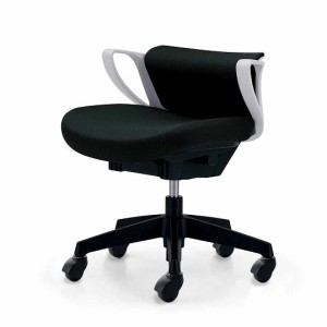 オフィスチェア ピコラ ミニバック 布張 CR-G534E1GRE6-VN ブラック 椅子 リモートワーク 在宅 仕事 勉強 快適 おしゃれ パソコンチェア 