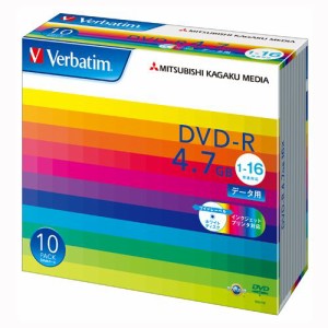 三菱化学メディア データー用DVD-R 4.7GB 1-16倍速対応 1 個 DHR47JP10V1 文房具 オフィス 用品