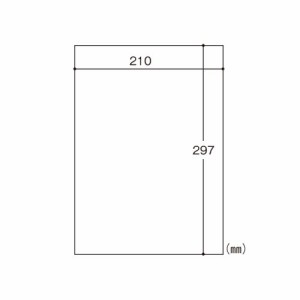 ヒサゴ 目隠しラベルA4全面 1 パック OP2402 文房具 オフィス 用品