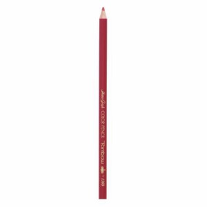 トンボ鉛筆 色鉛筆 1500単色 あか 1 ダース 1500-25 文房具 オフィス 用品