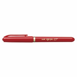 三菱鉛筆 サインペン リブ 細字 赤 1 本 MYT7.15 文房具 オフィス 用品