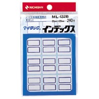 ニチバン マイタックインデックス 中 青枠 1 パック ML-132B 文房具 オフィス 用品