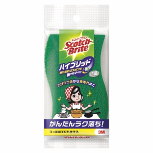 スコッチブライト ハイブリッド貼りあわせスポンジ 1 個 HB-21KG-H 文房具 オフィス 用品