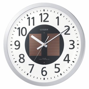 リズム時計工業 ソーラー電波掛時計 エコライフM815 1個【送料無料】