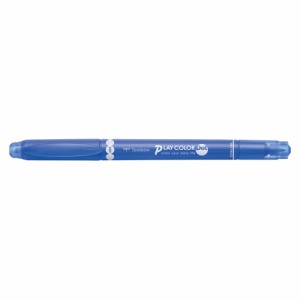 トンボ鉛筆 水性マーカー プレイカラードット ブルー 1本