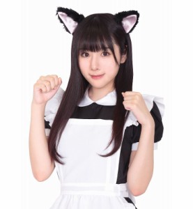 けもみみピン 黒ねこ コスプレ パーティーグッズ ネタ(代引不可)