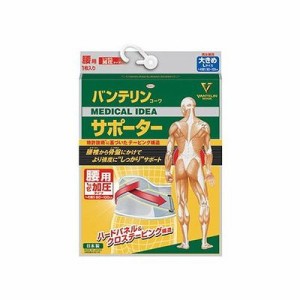 バンテリンコーワ サポーター 腰用しっかり加圧タイプ 大きめ Lサイズ 127704738【送料無料】