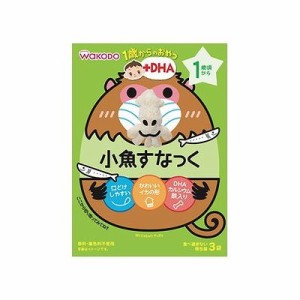 1歳からのおやつ+DHA小魚すなっく(4g×3袋) 012519327