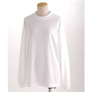 スポーツ吸汗速乾ロング袖Tシャツ 2枚SET ホワイト Sサイズ（代引不可）