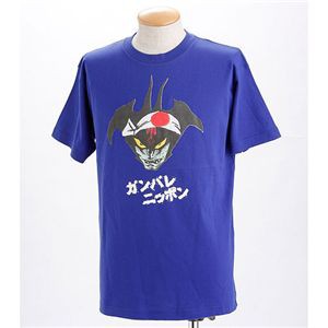 むかしむかし アニメコラボ!サッカーW杯日本代表応援Tシャツ 【10番 デビルマン】 ジャパンブルー XS（代引不可）