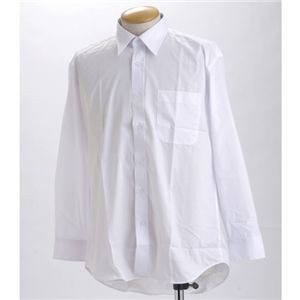 ブラック&ホワイト ワイシャツ2枚セット 長袖M 【2点お得セット】（代引不可）