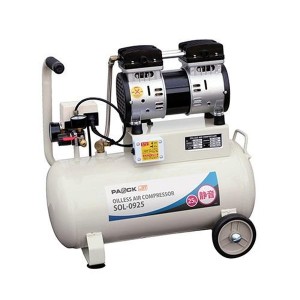 ESCO エスコ AC100V/ 650W エアーコンプレッサー(25L/オイルレス) EA116SW-1(代引不可)【送料無料】