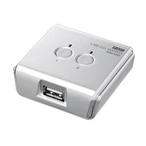 ESCO エスコ USB2.0 USB切替器(2回路) EA764AD-201(代引不可)【送料無料】