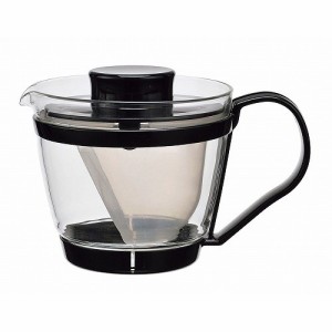 イワキ レンジのポット茶器(ブラック)KT863-BK(代引不可)【送料無料】