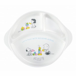 子供食器 スヌーピー ランチ皿(足ゴム付)CB-36 11242(代引不可)【送料無料】