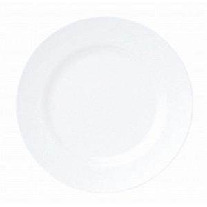 おぎそチャイナ ディナー皿 26cm 3202 ホワイト(代引不可)【送料無料】