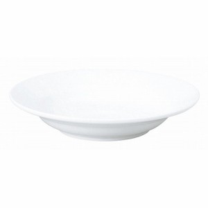 おぎそチャイナ スープ皿 21cm 3705 ホワイト(代引不可)【送料無料】