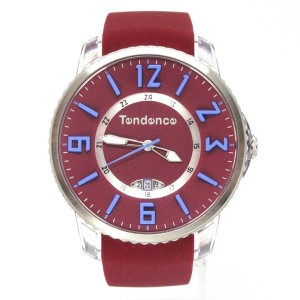 テンデンス TENDENCE 腕時計 TG131001 Slim Pop Burgundy 3H カジュアル おしゃれ ブランド ユニセックス(代引不可)【送料無料】