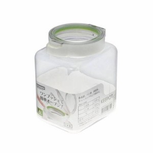 岩崎工業 食品保存容器 キーポット 1.6L ホワイトグリーン A-1083WG【送料無料】
