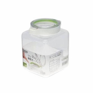 岩崎工業 食品保存容器 キーポット 1.9L ホワイトグリーン A-1084WG【送料無料】