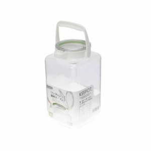 岩崎工業 食品保存容器 キーポット 2.8L ホワイトグリーン A-1086WG【送料無料】