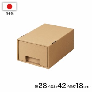 天馬 フィッツ クラフトケース 引出式 (A4)サイズ 幅28×奥行42×高さ18cm 小物 fits 収納ケース 収納用品 衣類収納 リビング 寝室 オフ