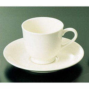 山加 ブライトーンBR700(ホワイト) 台付コーヒーカップ (6個入) RKC241【送料無料】