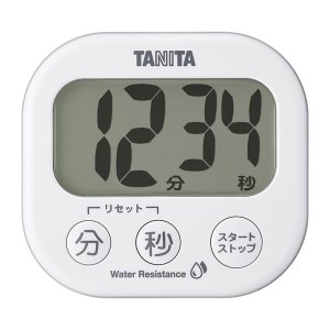 TANITA(タニタ) 洗えるでか見えタイマー TD-426 ホワイト(代引不可)【送料無料】