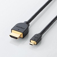 [ELECOM(エレコム)] イーサネット対応HDMI-Microケーブル(A-D) DH-HD14EU30BK(代引き不可)【送料無料】