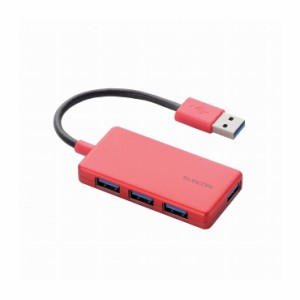 エレコム 4ポートUSB3.0ハブ(コンパクトタイプ) U3H-A416BRD(代引不可)【送料無料】