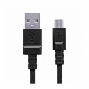 エレコム 2A対応高耐久microUSBケーブル MPA-AMBS2U20BK(代引不可)