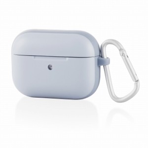 エレコム ELECOM AirPods Proケース TOUGH SLIM 耐衝撃 TPU PET カラビナ付き 背面RESETボタン ブルー AVA-AP2TSBU(代引不可)