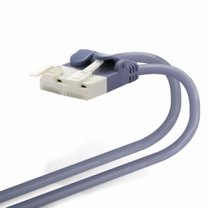 エレコム やわらかLANケーブル CAT6 爪折れ防止 0.15m ブルー LD-GPYT/BU015(代引不可)【送料無料】